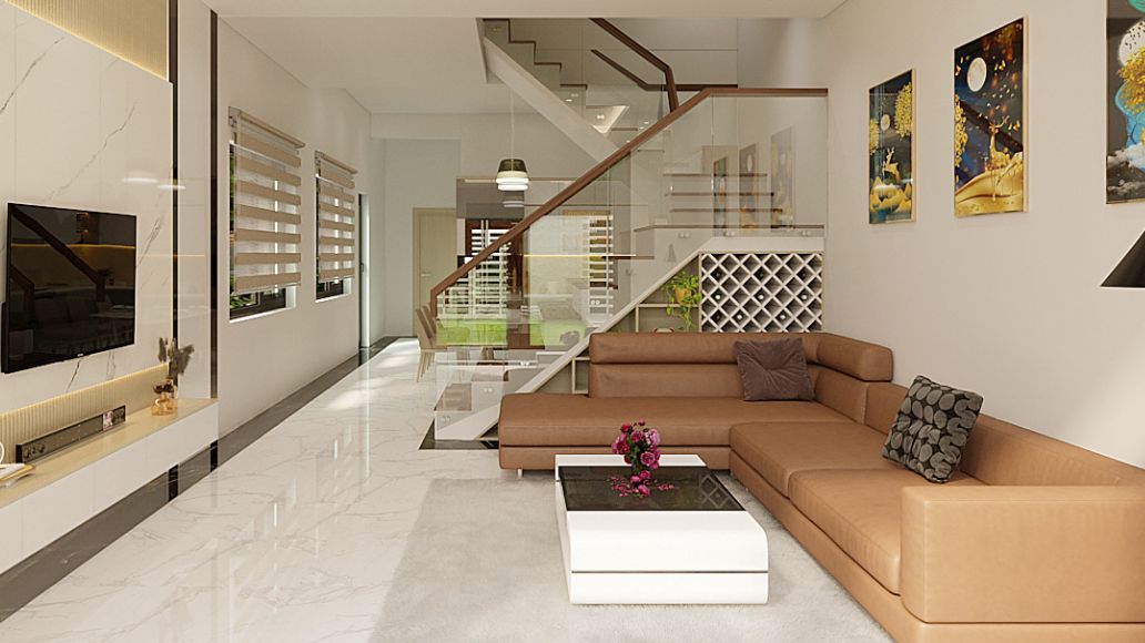 Cho thuê nhà liền kề khu đô thị Đại Kim Định Công, hướng Đông, diện tích 120m2 full nội thất